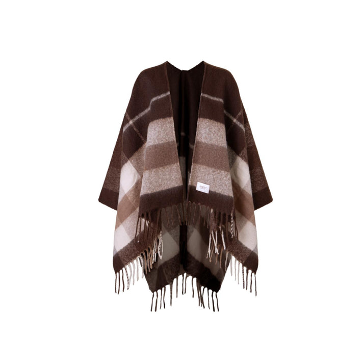 Barts Poncho 6948 Loche Dark Brown 020