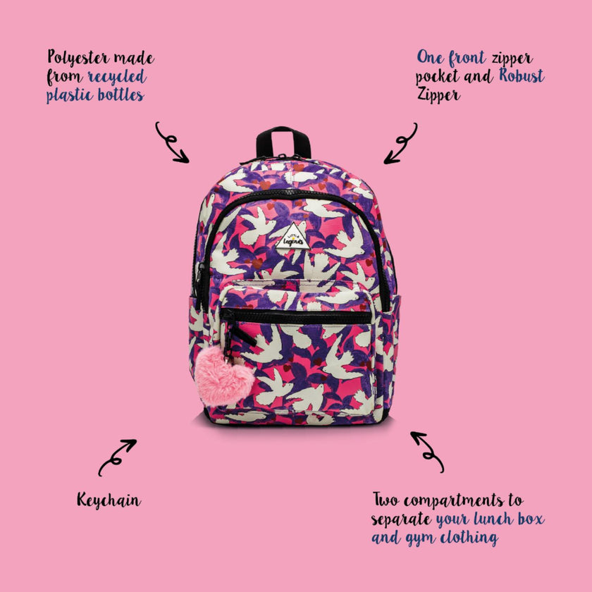Little Legends Rugzak LL2009 Backpack L Love Bird 15