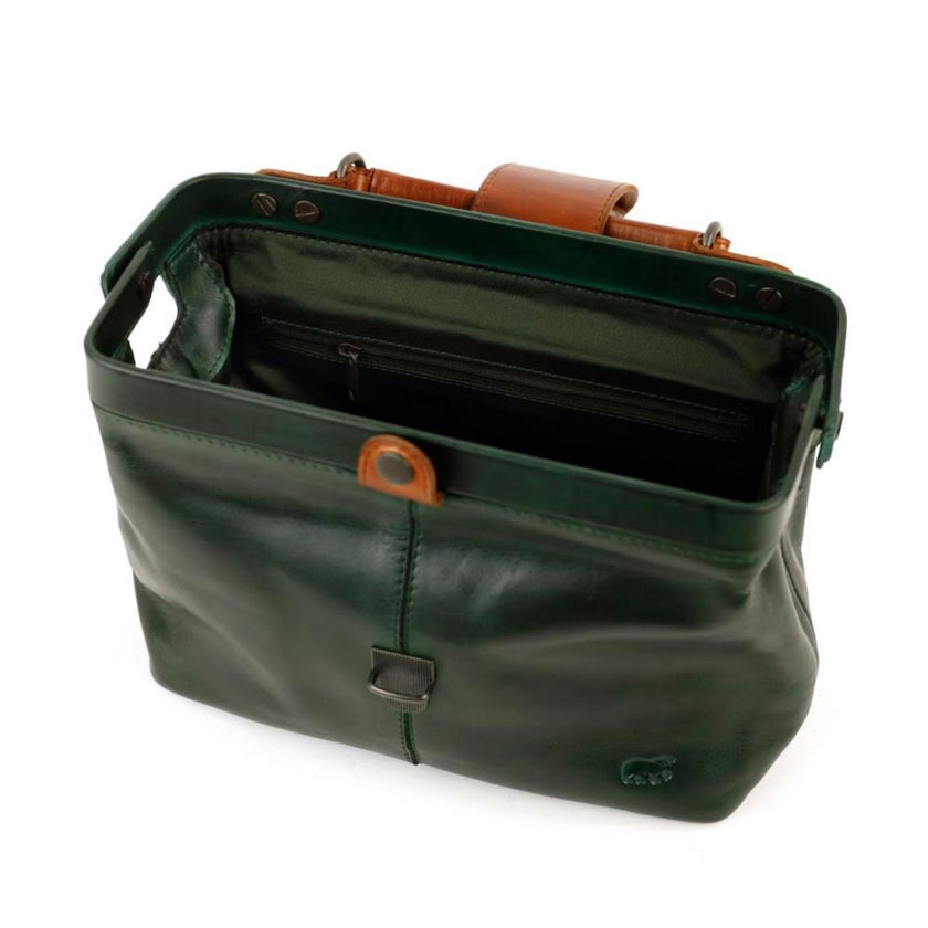 Bear Design Tas CL42523 Julia Green/Cognac