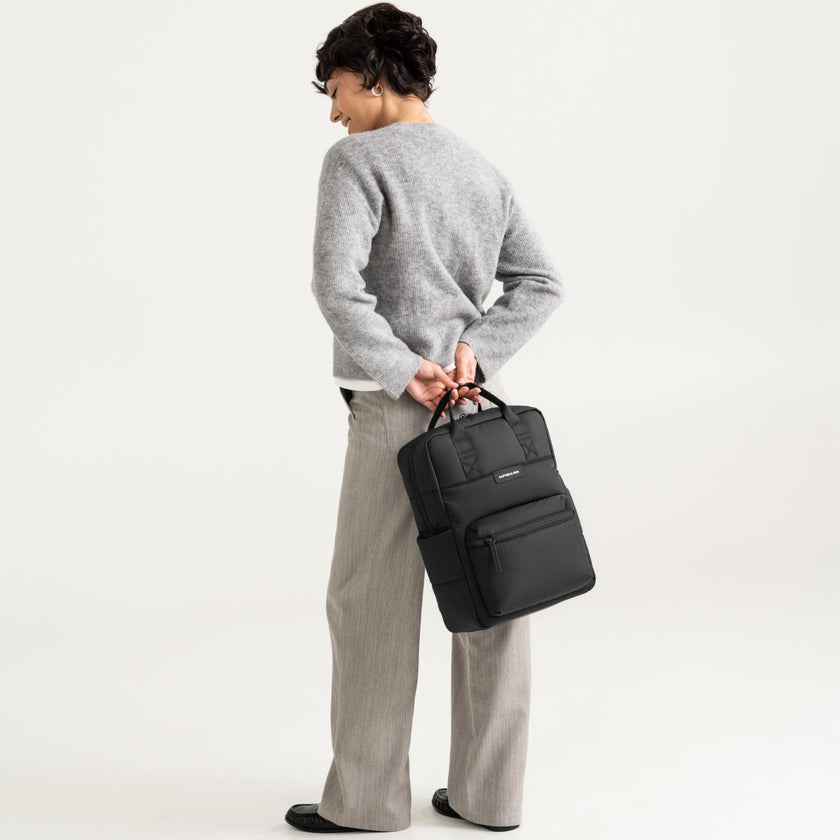 Kapten & Son Laptoprugzak Bergen Cloud All Black