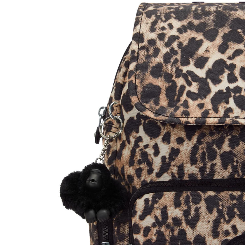 Kipling Rugzak City Zip S 16345* Wild leopard 6JP