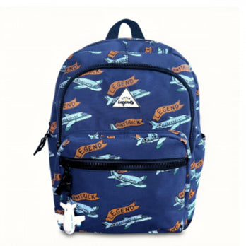 Little Legends Rugzak LL2011 Backpack L Football Plane