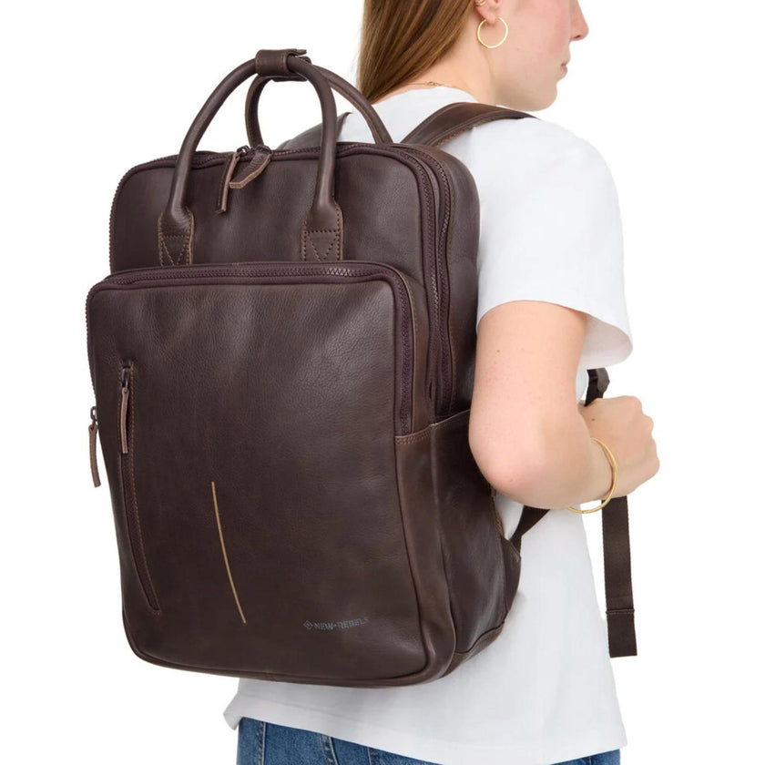 New Rebels Rugzak 17.1089 Milwaukee Brown 01