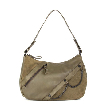 Spikes&Sparrow Tas 608170 Suede mix Green 06