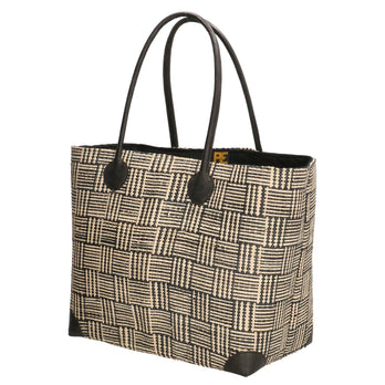 PE Florence Rieten mand 18870 Naturel zwart 197