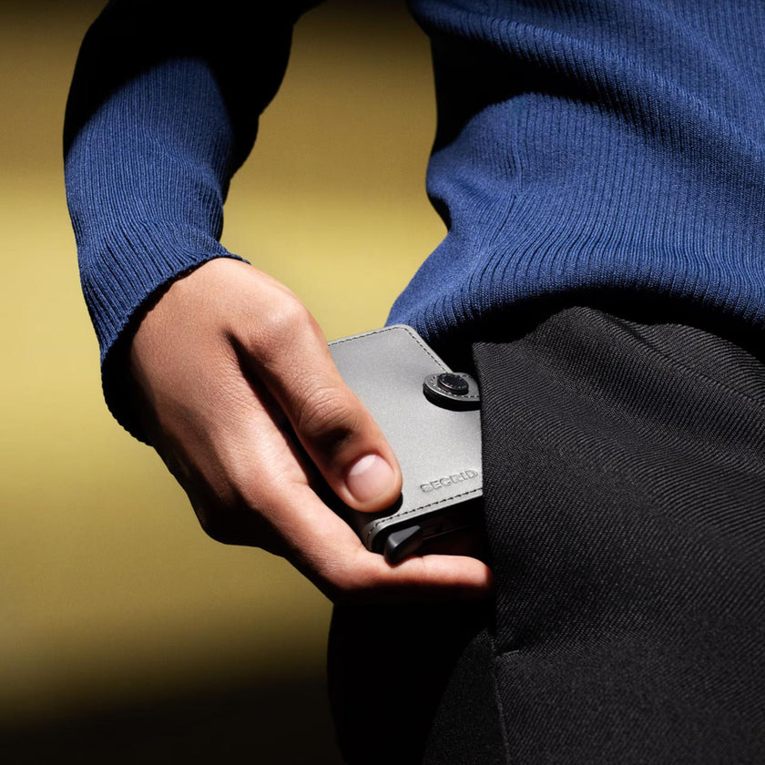 Secrid Pasjeshouder Miniwallet matte Satin Steel