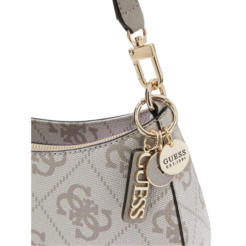 Guess Tas SO967218 Noelle II Donker Taupe logo DKO