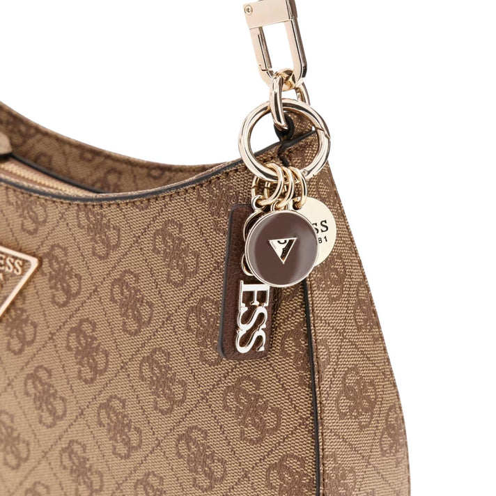 Guess Tas BG967218 Noelle II Latte Logo Brown LGW