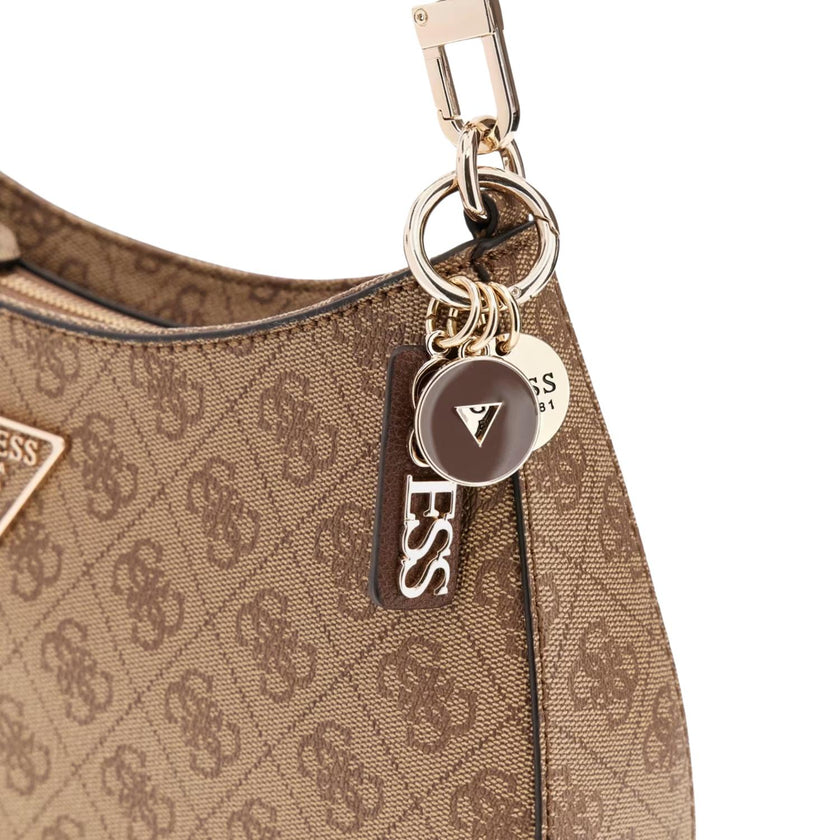 Guess Tas BG967218 Noelle II Latte Logo Brown LGW