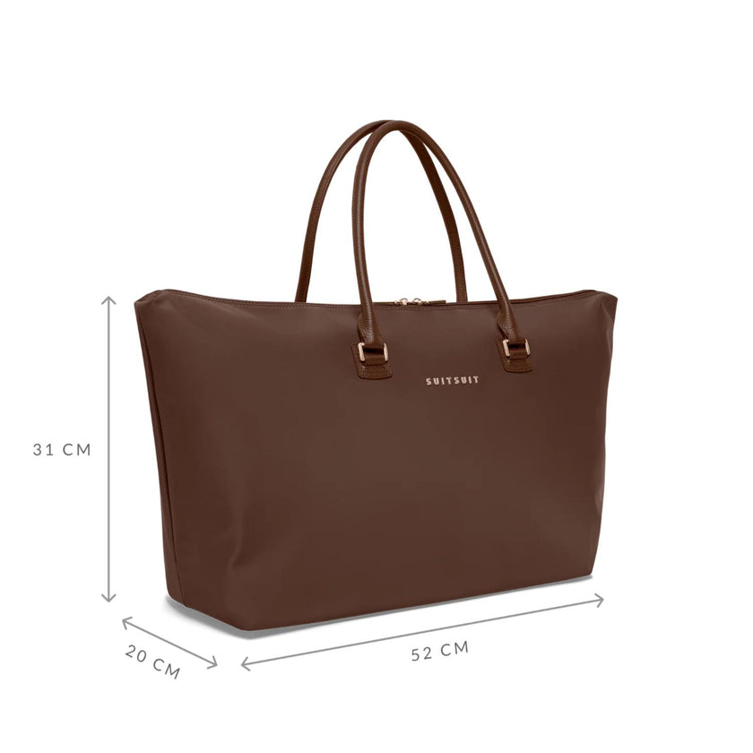 SUITSUIT Reistas BS-73101 Travel tote Chocolade Brown