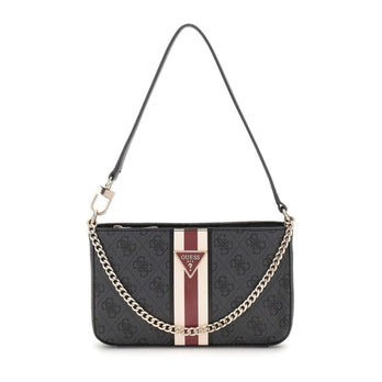 Guess Tasje rits SS787972 Noelle mini Coal logo