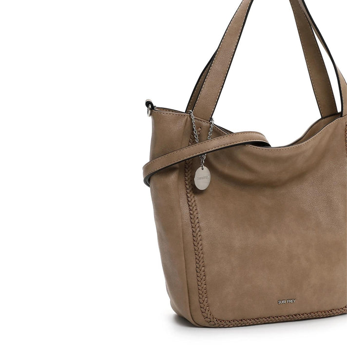 Suri Frey Tas 16746 Piggy Taupe 900