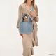 Charm Handtas W00881 Lichtblauw 018