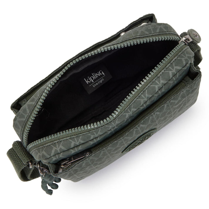 Kipling Tas Abanu I7248 F6C Sign green embosse