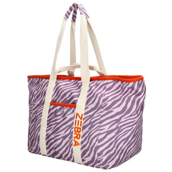 Zebra Trends Strandtas W00761 Elise Lila Zebra 262