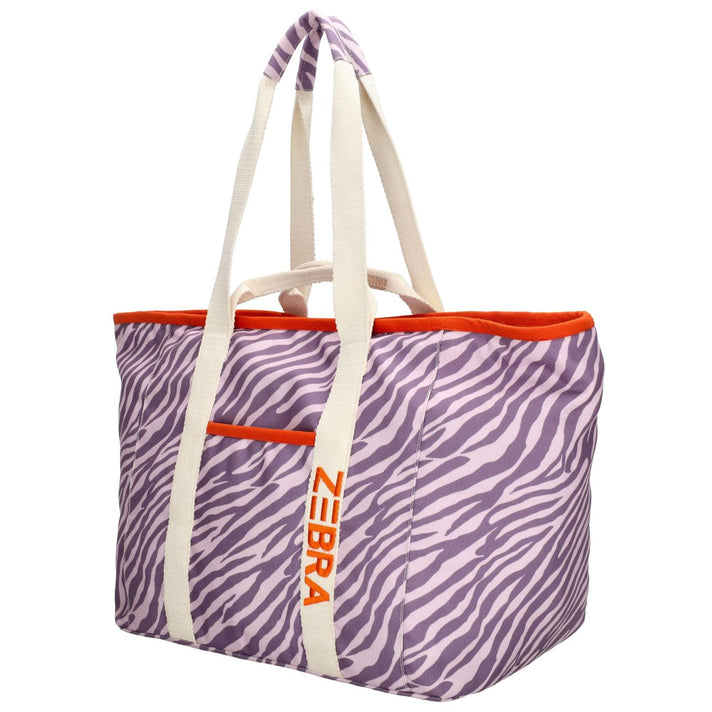 Zebra Trends Strandtas W00761 Elise Lila Zebra 262