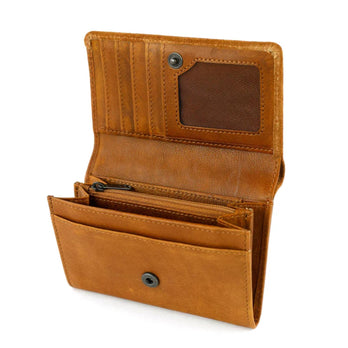 Bear Design Portemonnee SU22770 Flappie Cognac