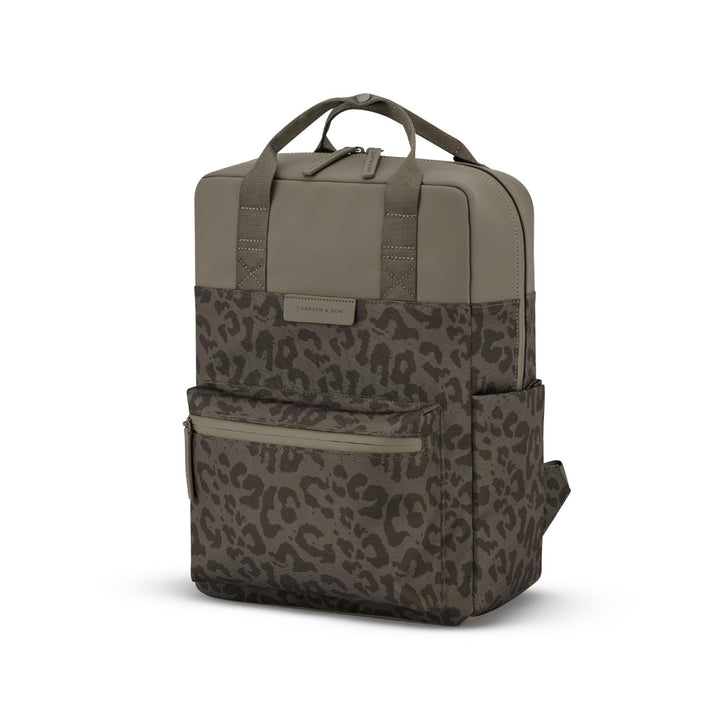 Kapten & Son Laptoprugzak Bergen Pro Leo Dark Brown