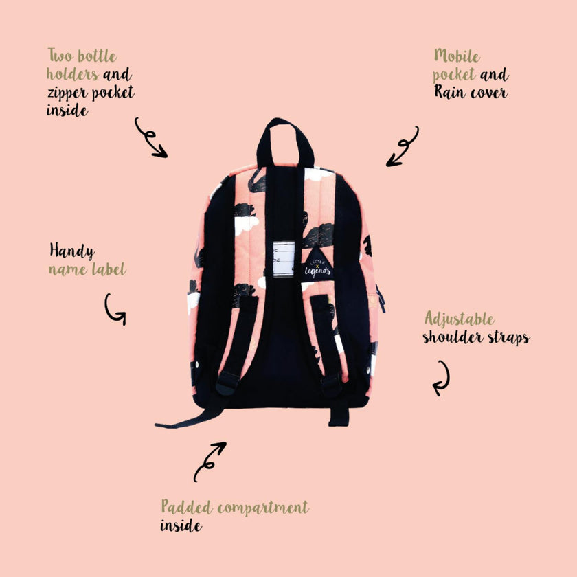 Little Legends Rugzak LL2003 Backpack L White Swan