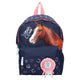 Vadobag Rugzak 037-4167 Milky Kiss Horse Club Blauw