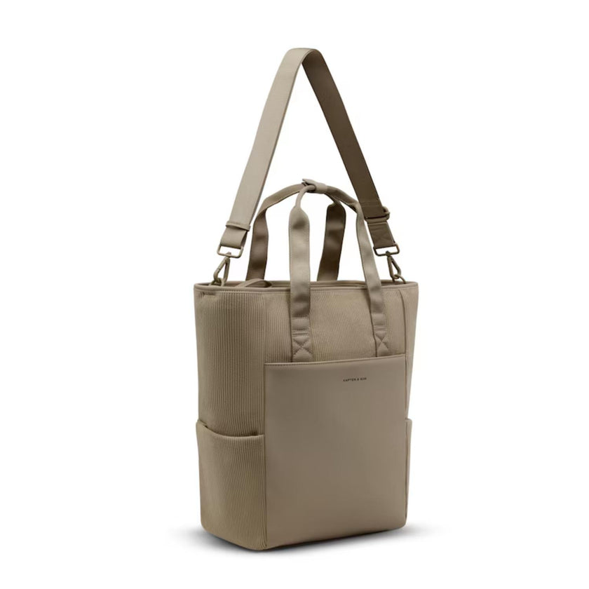 Kapten & Son Rugzak Lindby Pro Cord Dusty Khaki Cord