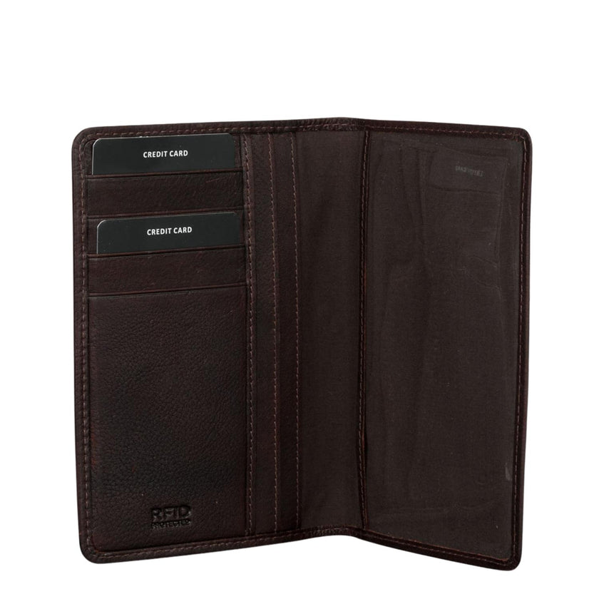 Burkely Paspoortetui 8002504 Avery paspoortcover Darkbrown 20
