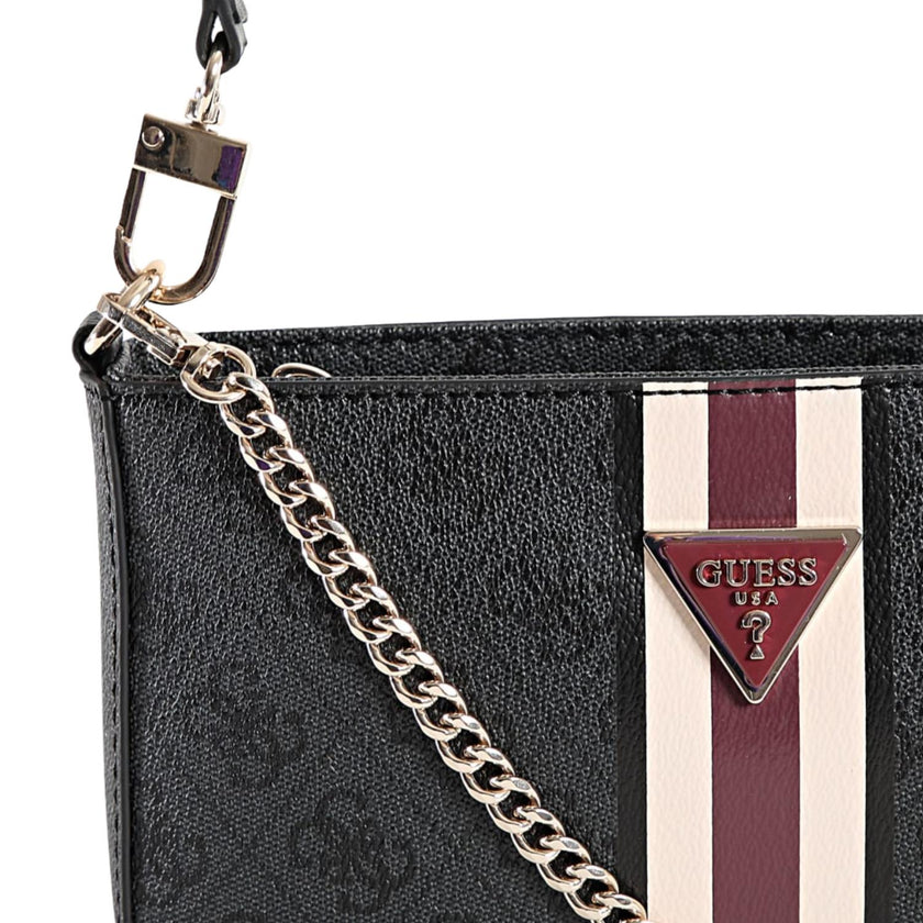 Guess Tasje rits SS787972 Noelle mini Coal logo