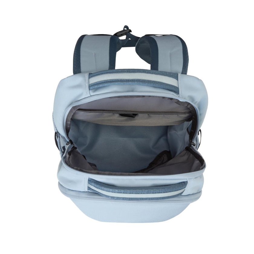 The NorthFace Laptoprugzak Vault Frost Grey/Granite