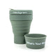 Hedgren Opvouwbare beker HAD550 Foldable mug Groen