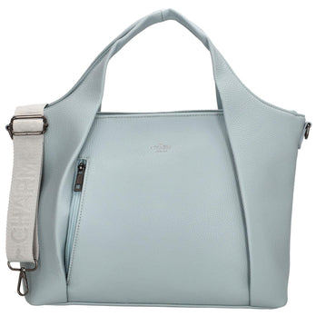 Charm Tas W00405 Mullberry Licht Blauw 018