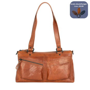 Spikes&Sparrow Tas rits 481191 Brandy 47