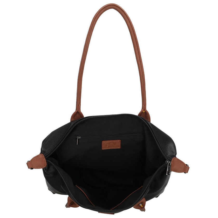 Charm Shopper 23817 Buckingham Zwart cognac