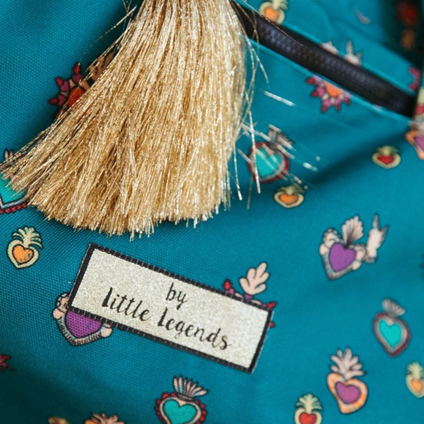 Little Legends Strandtas Beach Bag Milagros Heart 04