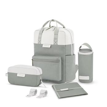 Kapten & Son Verzorgingsrugzak Bergen pro diaper Muted sage