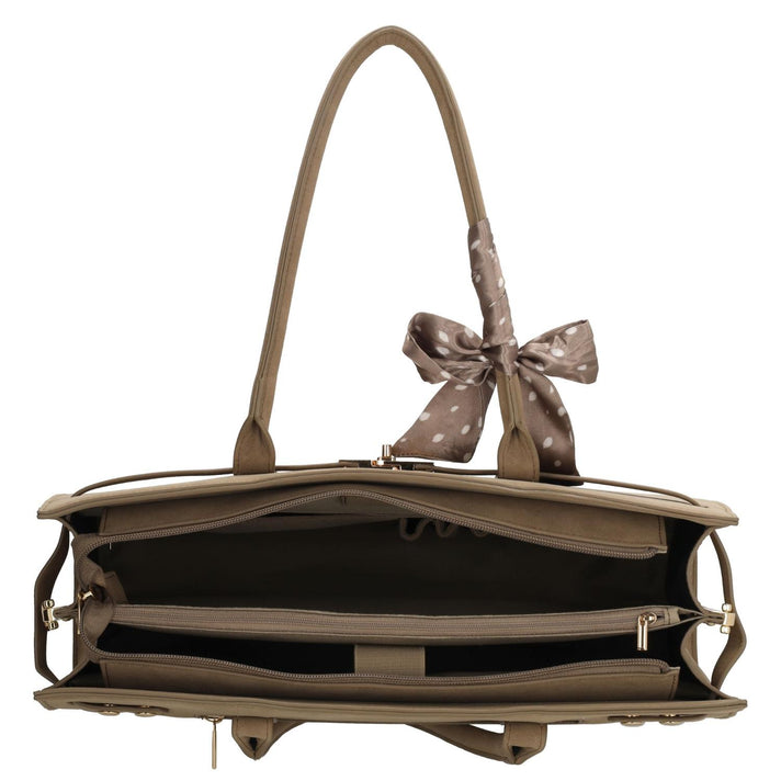 Charm Laptoptas 25997 The Hamptons Taupe 016