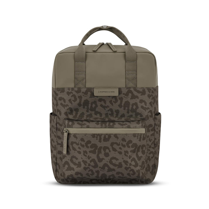Kapten & Son Laptoprugzak Bergen Pro Leo Dark Brown