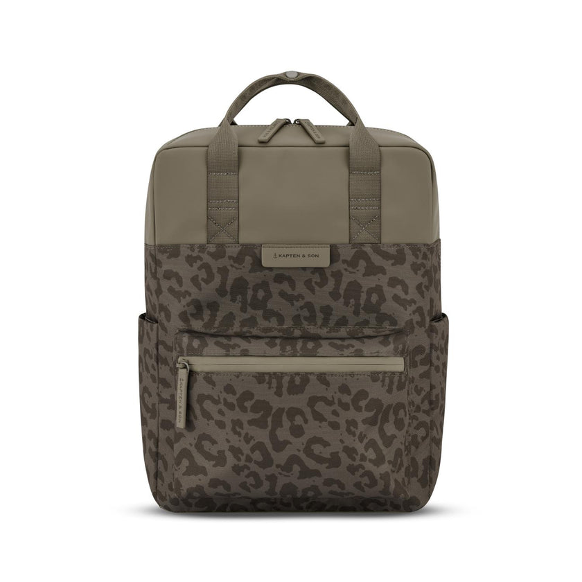 Kapten & Son Laptoprugzak Bergen Pro Leo Dark Brown