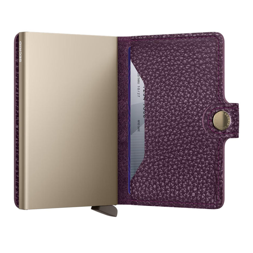 Secrid Pasjeshouder Miniwallet Pebble Grape