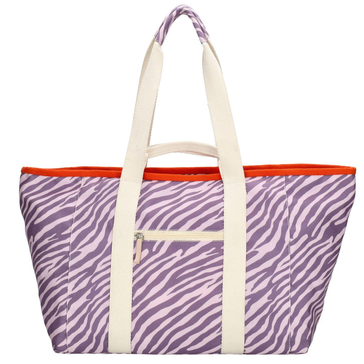 Zebra Trends Strandtas W00761 Elise Lila Zebra 262