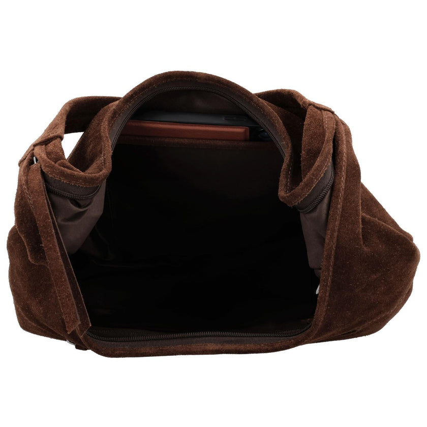 Hide & Stitches Tas 24662 Donkerbruin 097
