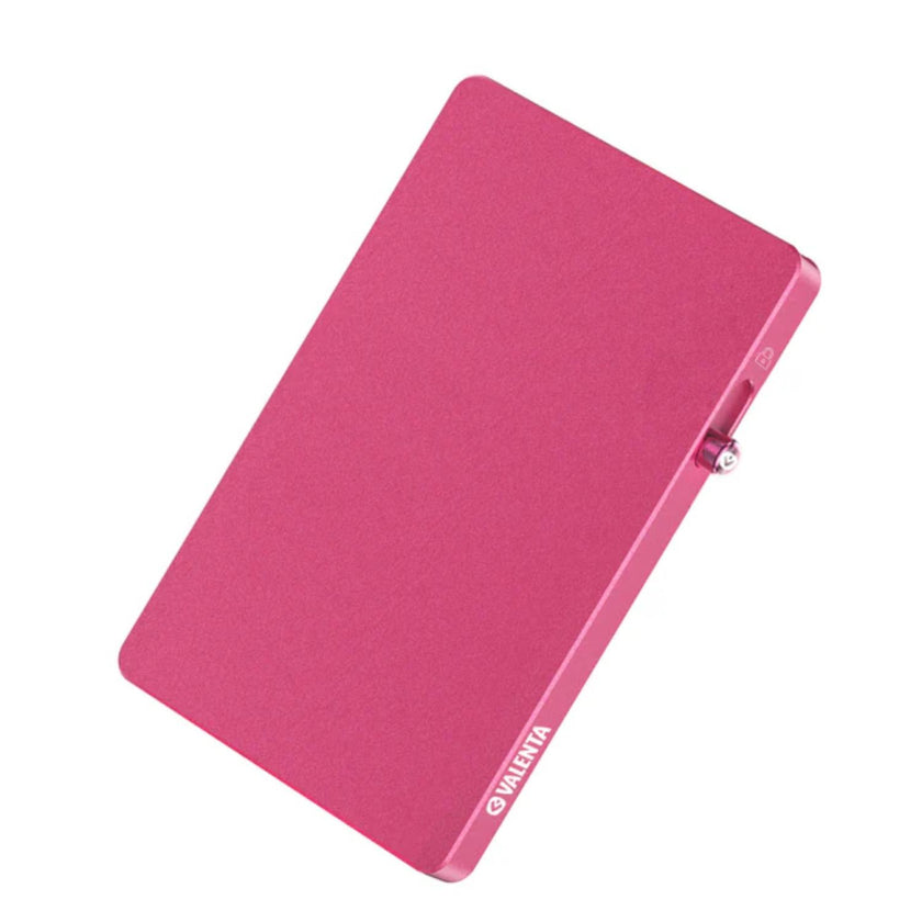 Valenta Pasjeshouder Cardprotector MagSafe Aluminum Roze