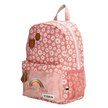 Zebra Trends Rugzak 20767 Daisy flower Roze 009