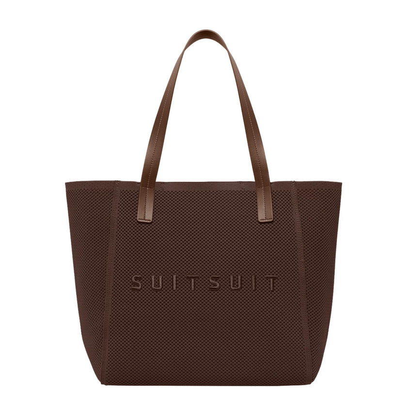 SUITSUIT Tas BS-73530 Flyknit bag Serenity Chocolate Brown