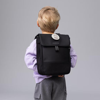 Kapten & Son Rugzak Fyn kids All Black