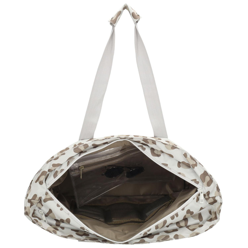 Zebra Trends Strandtas W00758 Luipaard beige 094