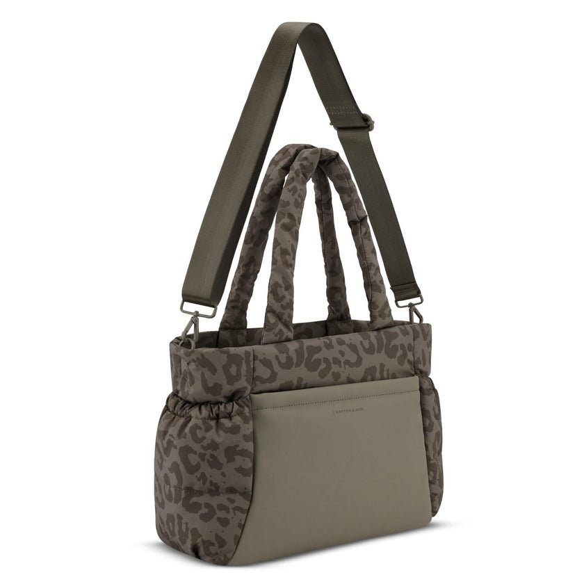Kapten & Son Shopper Helvi Cloud Leo medium Dark Brown