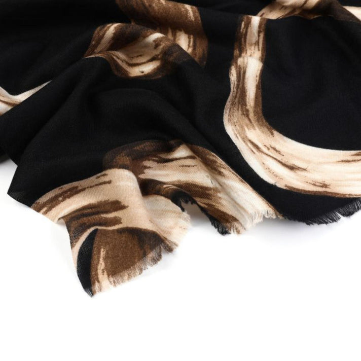 Sunset Sjaal SH70289 Print Black