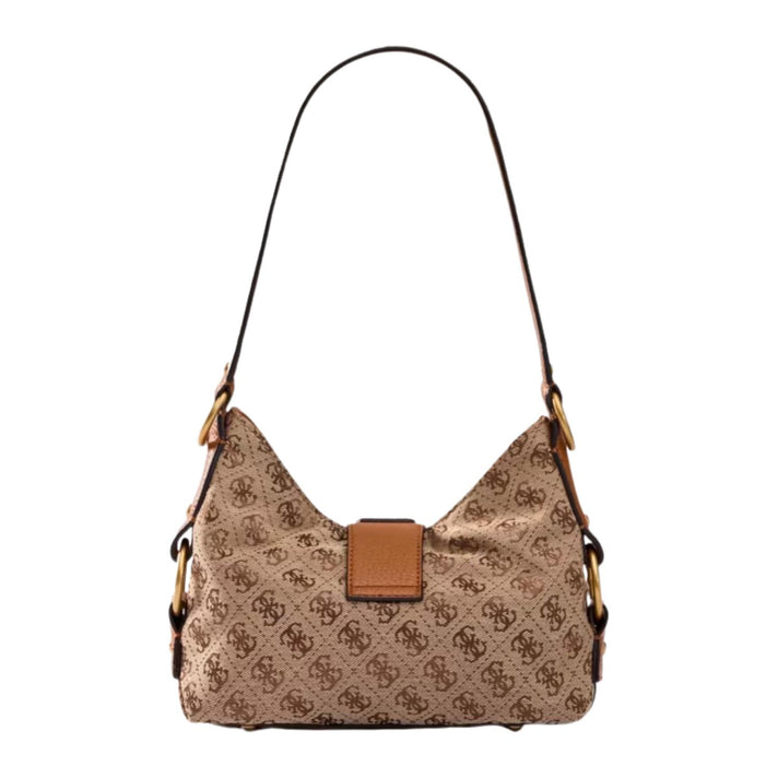 Guess Tas JJ930872 Camden Mini Latte Logo Cognac