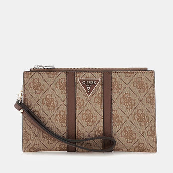 Guess Portemonnee SG900057 Noreen Latte logo Brown