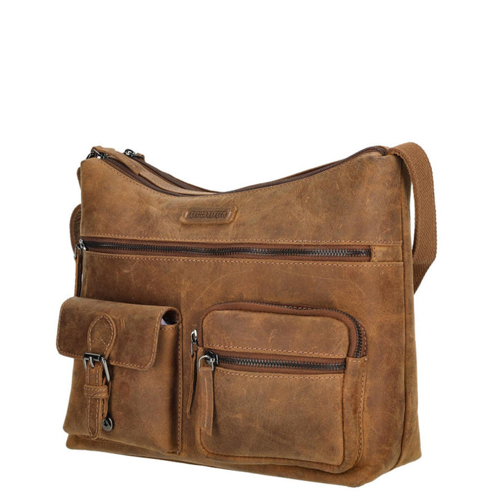 Enrico Benetti Schoudertas 89029 Camel 010
